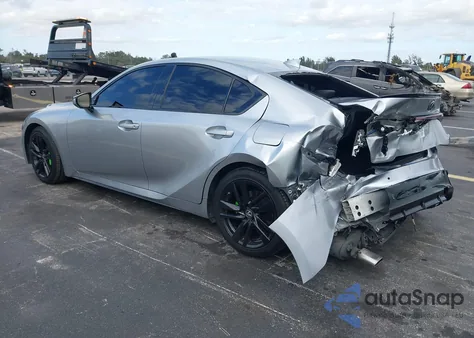 2021 Lexus Is 300 из США, поврежденный, VIN JTHCA1D28M5109485